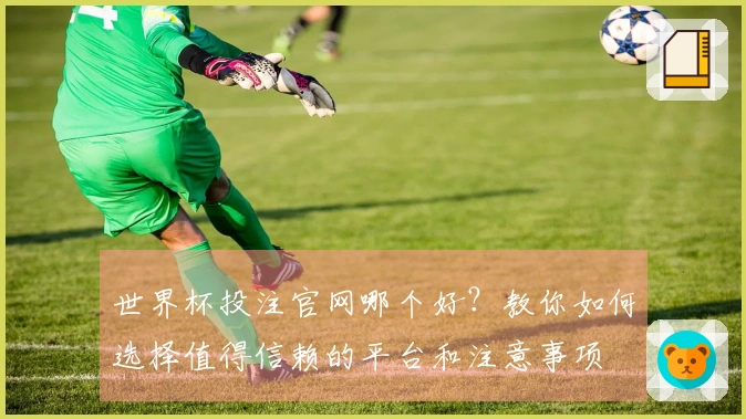 世界杯投注官网哪个好？教你如何选择值得信赖的平台和注意事项